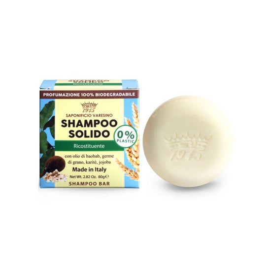 Saponificio Varesino Shampoo solido ricostituente 80gr