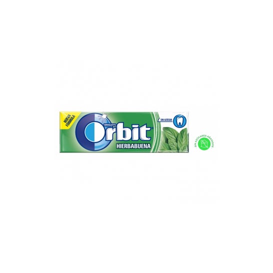 Orbit Chicle Hierbabuena 10 uds