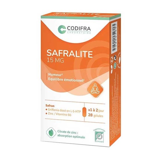 Codifra - Aumento dell'umidità Safralite 15mg x 28 glules