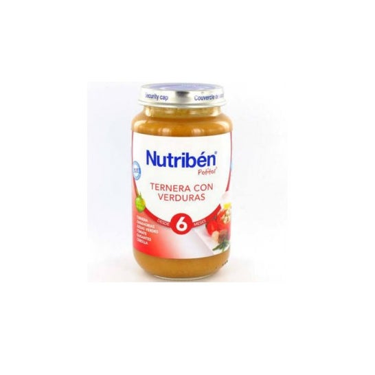 Nutribén® Potito® ternera y verduras 250 g