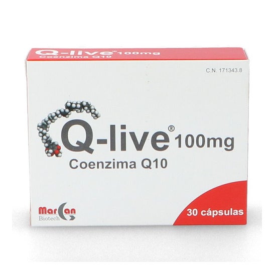 Q-Live Coenzima 100mg 30caps