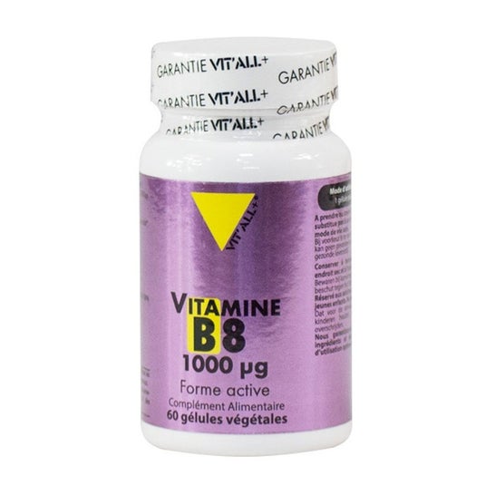 Vit'All+ Vitamina B8 1000mcg 60 Perlas