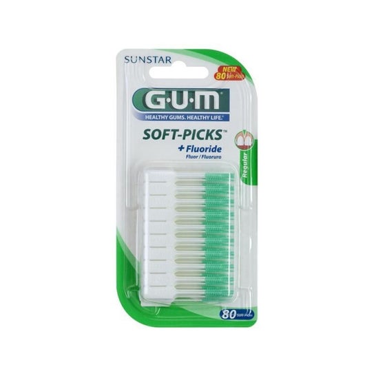 GUM® Soft-Picks® 632 M80 regelmæssige 80uds