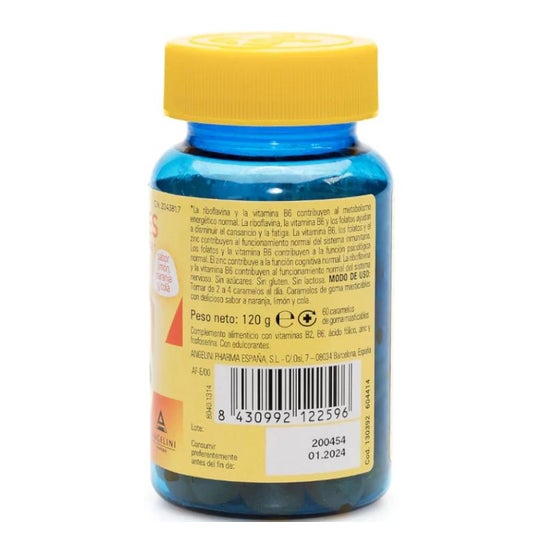 Leotron Gummies Masticables Sabor Limón 60uds Leotron Gummies Masticables Sabor Limón 60uds