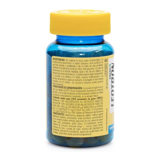 Leotron Gummies Masticables Sabor Limón 60uds Leotron Gummies Masticables Sabor Limón 60uds