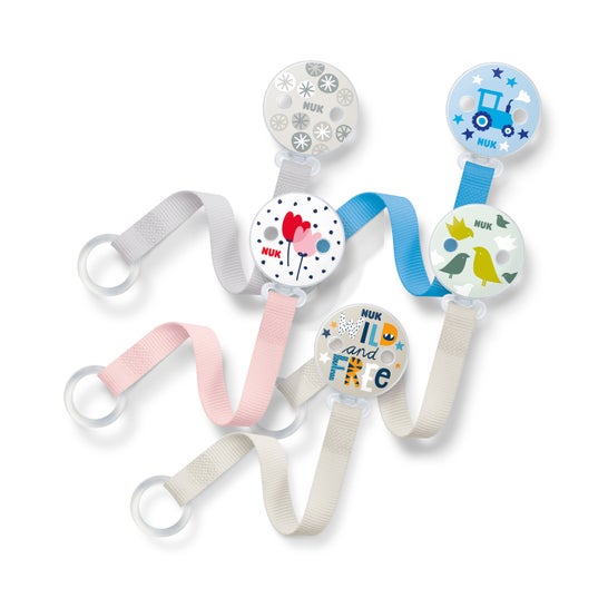 Nuk duo 1u ciuccio titolare del cinturino