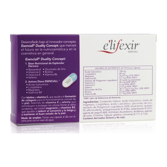 E'Lifexir Cóctel de Belleza Nocturna 30 caps