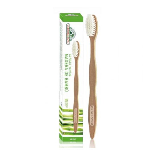 Corpore Sano Bamboo Moso Toothbrush 1pc