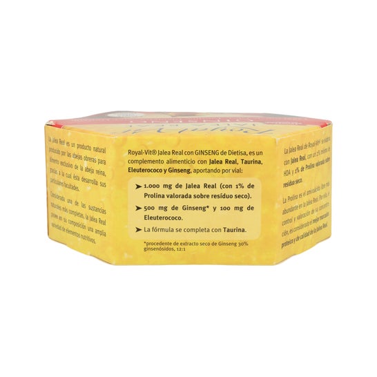 Royal Vit Jalea Real Ginseng 20 Ampollas