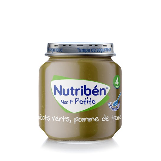 Nutriben Mon Première Potito Haricots Verts,  Pomme De Terre 120G