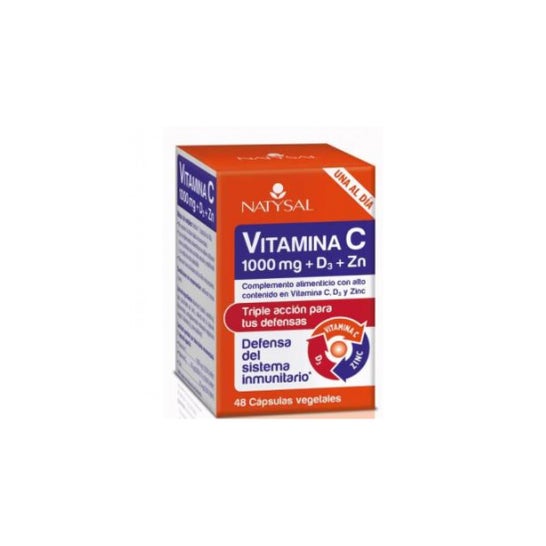 Natysal C-vitamin 48 kapsler