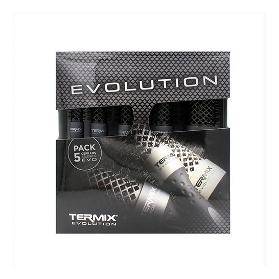 Termix Pack Evolution Plus spazzole caso 5 pezzi
