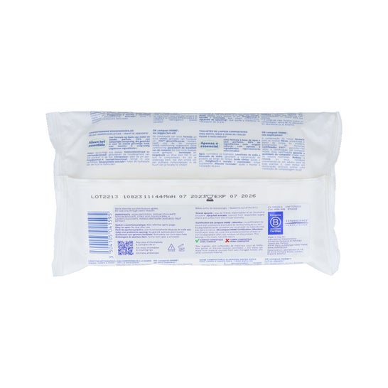 Mustela Water Wipes 60uds pack