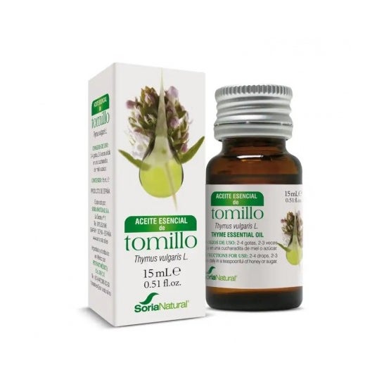 Soria Natural Aceite Esencial Tomillo 15ml