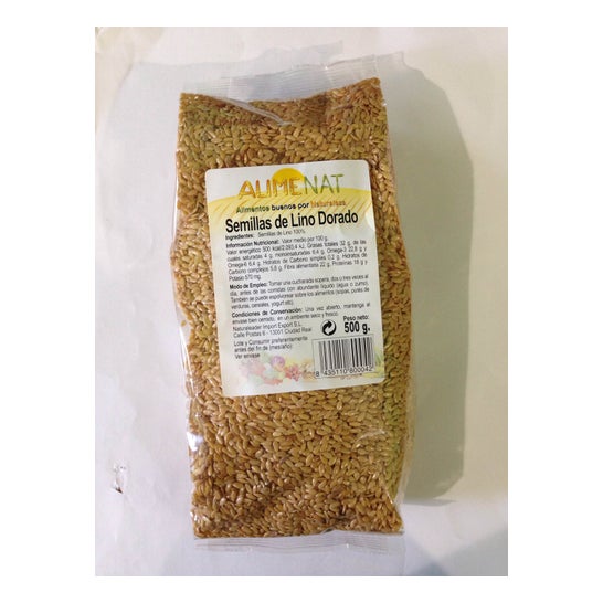 Naturlider Golden Flax Seeds 500 Gr