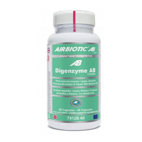 Airbiotic Digenzyme Ab Complex 60 kapsler