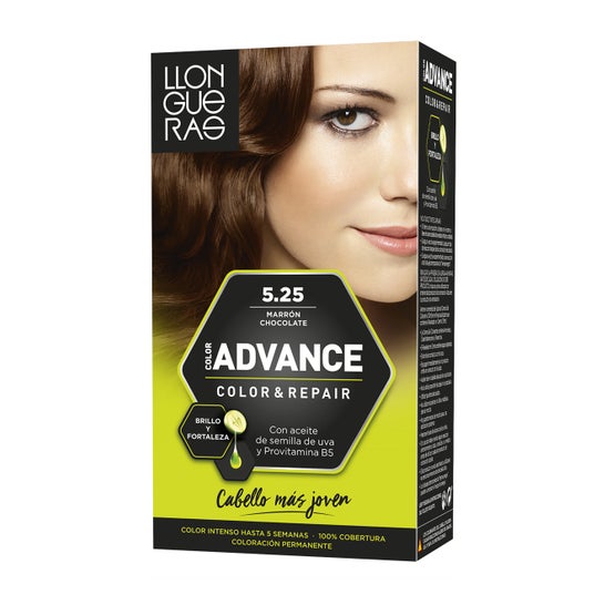 Llongueras Set Kleur Advance 525-Chocoladebruin
