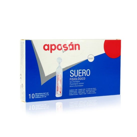 Aposán Serum Fysiologisch 10 Monodosis van 5 ml