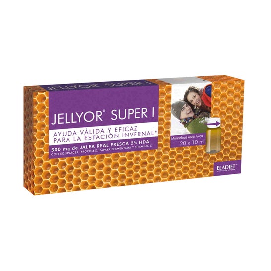 Jellyor super I 20 hætteglas