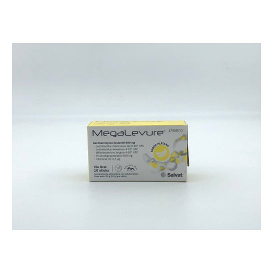 Megalevure Probiótico 10 saquetas