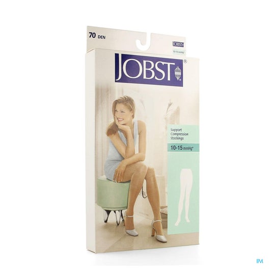 Jobst Ultra Sheer 10-15Mmhg Pantimedia Negro 4 1ud