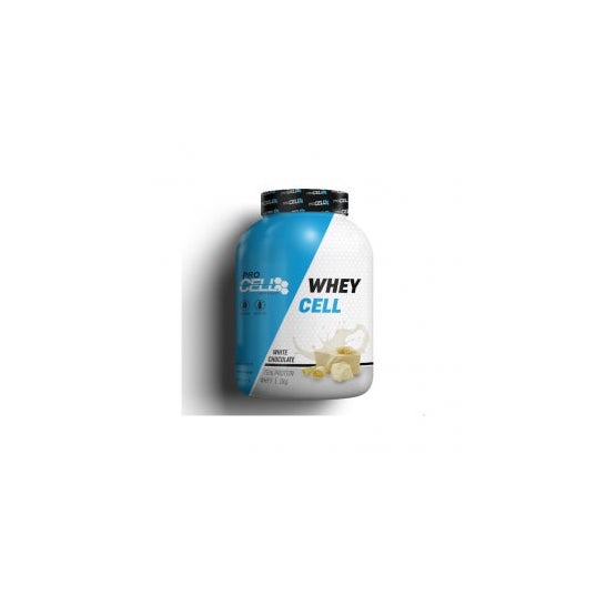WheyCell 100% Protein Concentrada ProCell - Chocolate Blanco, 900 g.