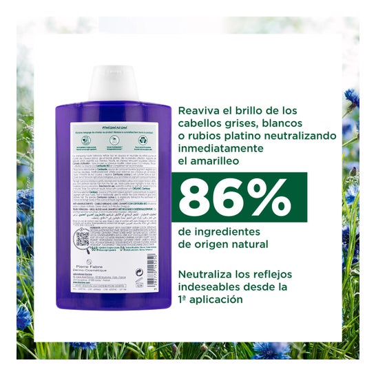 Klorane Champú a la Centaurea BIO 400ml
