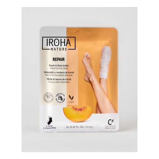 Iroha Nature Repair Socks Peach 1 stk
