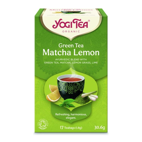 Yogi Tea Té Verde Limón Mate Ecológico 17 Bolsas YOGI TEA,