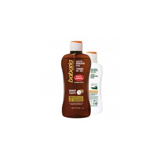 Babaria Solar Öl Gel Protektor Monoi Tahiti 200ml + After Su