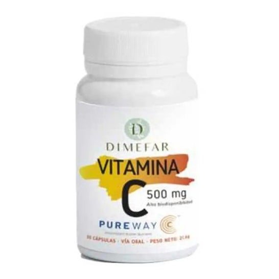 Dimefar Witamina C Pureway-C 500mg 30caps Dimefar Witamina C Pureway-C 500mg 30caps