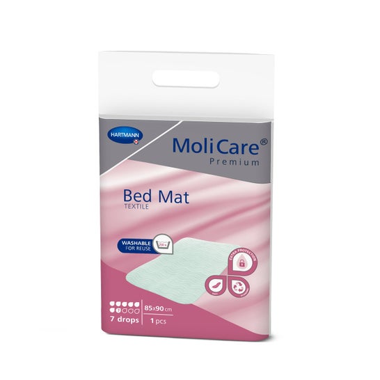 MoliCare Premium Bedmat Textiel 80x90cm 7 Gouttes 1ut