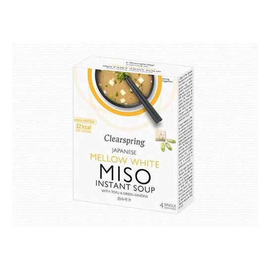 Clearspring Misosuppe Mild Tofu-suppe Kuvert 40g