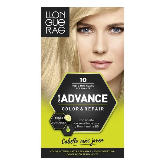 Llongueras Color Advance Hair Dye N10 Very Light Blonde Lightening1ud