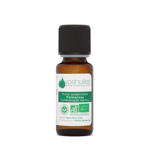 Voshuiles Organic Essential Oil Of Palmarosa 10ml