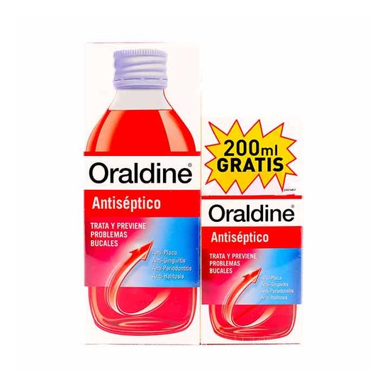 Oraldine Doppelmundspülung 400 ml + 200 ml