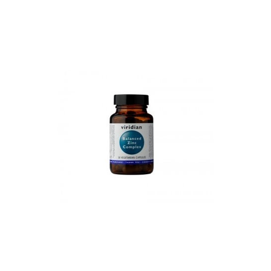 Viridian complejo de zinc equilibrado 30cáps