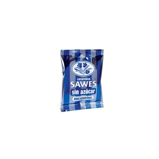 Sawes Balsamic tablets Eucalyptus flavour in bag 50g