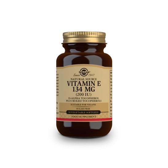 Solgar Vitamina E 200UI 134mg 100 softgels vegetali
