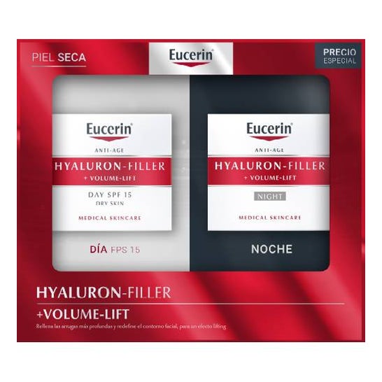 Eucerin Hyaluron Filler Volume Day and Night Dry Skin Set
