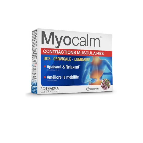 3C Pharma Myocalm Contracciones Musculares 30 comprimidos