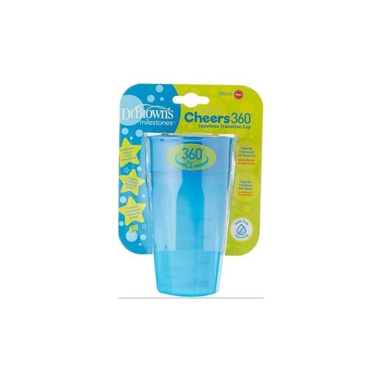 Dr Browns Cup 360º Without Mouthpiece Blue 300 ml