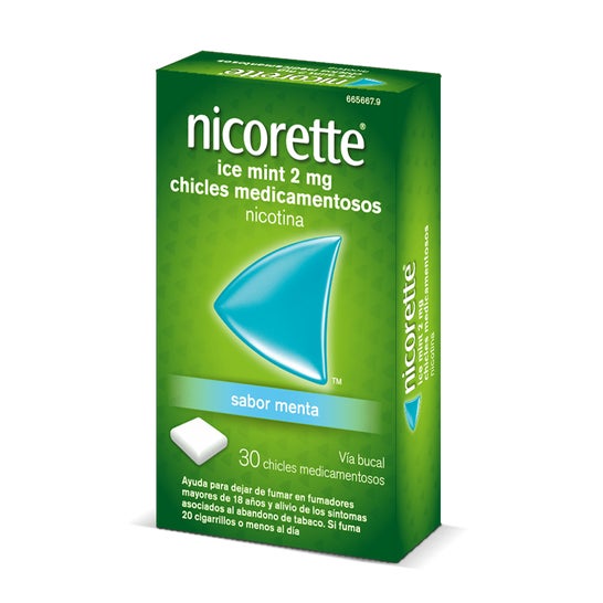 Nicorette Ice Mint 2mg Chicles 30uds