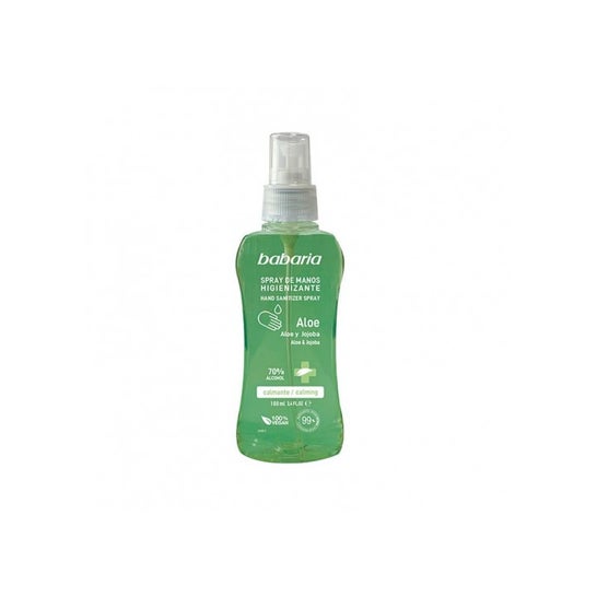 Babaria Aloe Spray Detergente Aloe 70% Alcool 100ml