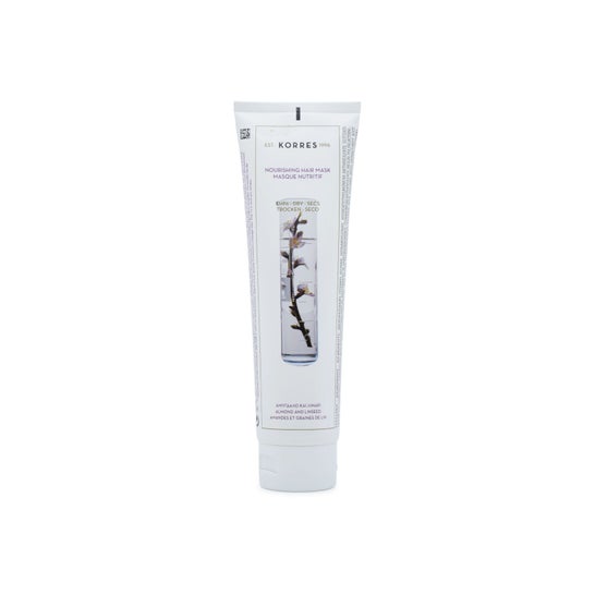 Korres mandelmask og linfrø 125ml