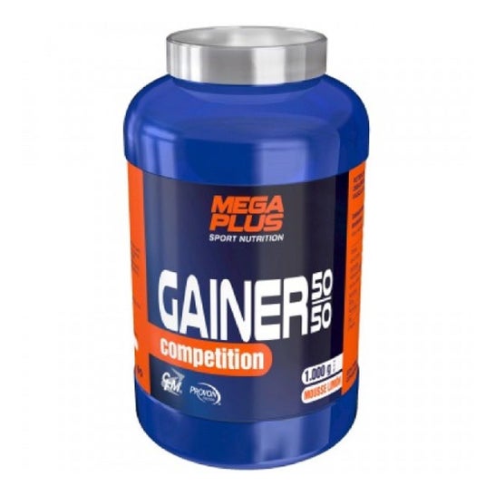 Mega Plus Gainer 50-50 Competición Mousse Limón 2Kg