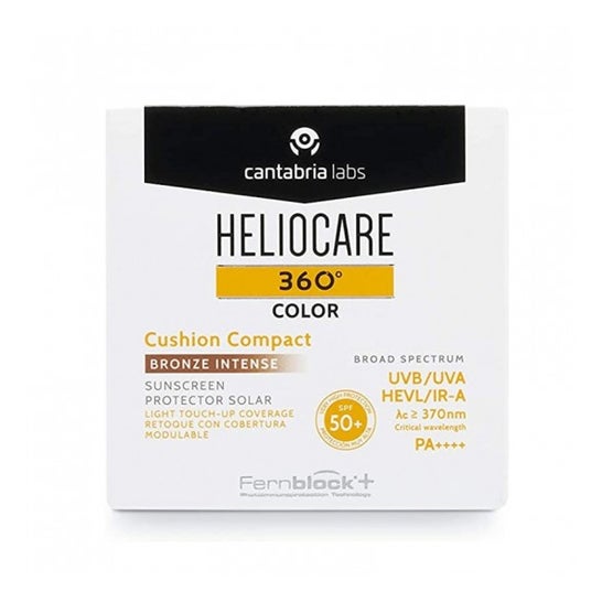 Heliocare 360º Color Cushion Compact SPF50+ Protector Solar Bronze Intense 15g