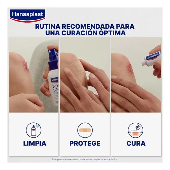 Hansaplast Med+ Sensitive XL Apósitos 6x7cm 5uds Hansaplast Med+ Sensitive XL Apósitos 6x7cm 5uds