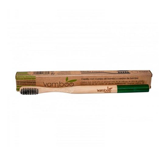 Bambus weiche Zahnbürste für Erwachsene 1 Stk