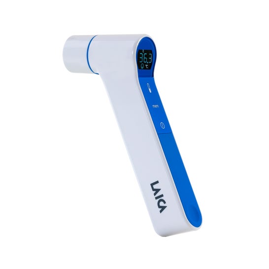Laica Infrared Thermometer Th1004 Front And Ear